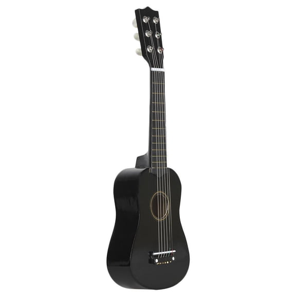 Guitarra Acústica de 6 Cuerdas Greeniant Mini de 21 Pulgadas Accesorios para Instrumentos Musicales Negro