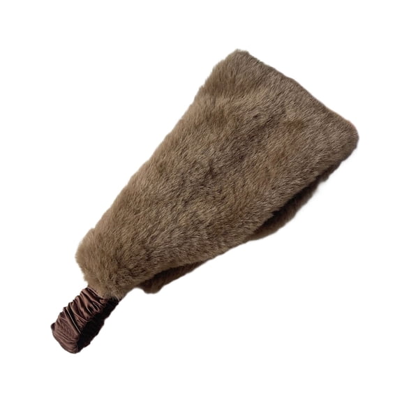 lanema Fashionable Winter Headbands Wide Stretchy Band Soft Faux Furs Trim Various Colors