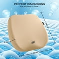 thumbnail image 4 of Seat Cushion Premium Gel & Memory Foam-Office Chair Cushion for Tailbone Pain Relief,Butt Pillow for Office Chair,Car seat Cushion,Long Sitting Office Workers,and Car Drivers, 4 of 10
