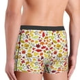 thumbnail image 3 of KLL Colorful Leaves Men's Cotton Boxer Briefs Underwear-Large, 3 of 8