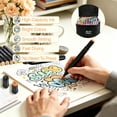 thumbnail image 5 of 100 Colors Alcohol Markers Set, Double Tip Paint Pens Art Marker Set for Coloring, Painting, Sketching, Card Making and Illustration, 5 of 6