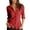 Red, variant on KyCheLot Button down Shirts for Women Solid Color Lapel Neck Long Sleeve Shirts Fall Comfy Work Shirts with Pocket
