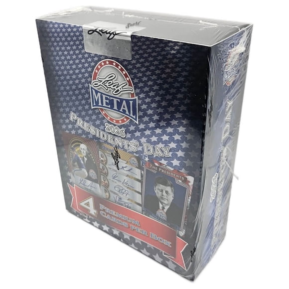 2026 Leaf Metal President's Day Hobby Box