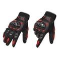 thumbnail image 1 of Guantes de motocicleta, 1 par de guantes de ciclismo al aire libre para ciclismo al aire libre, guantes de ciclismo con dedos completos, rendimiento lleno de energía, 1 of 9