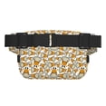 thumbnail image 5 of Japuie Giraffes Head Print Layer Fanny Pack with Adjustable Shoulder Strap,Double-Layer Waist Bag,Travelling Fanny Pack,Square Double Layer Waist Bag,for Exercise Running Travel Hiking, 5 of 7