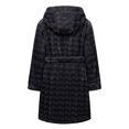 thumbnail image 2 of Kids Hooded Fleece Robe Plush Bubble Flannel Bathrobe Soft Warm Lightweight Bathrobe with Belt & Pockets for Boys Girls 4-15 Years, 2 of 8