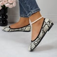 thumbnail image 4 of Women's Cusioned Insole Classic Round Toe Ballerina Flat, 4 of 4