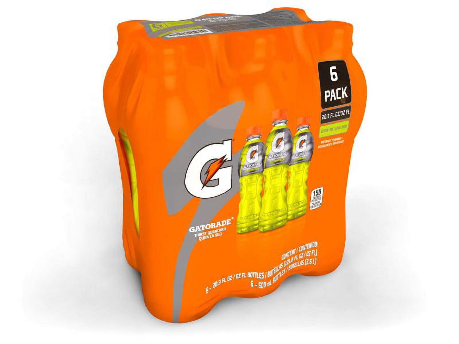 Gatorade Thirst Quencher Orange 20.28 fl oz 6 Count Bottles