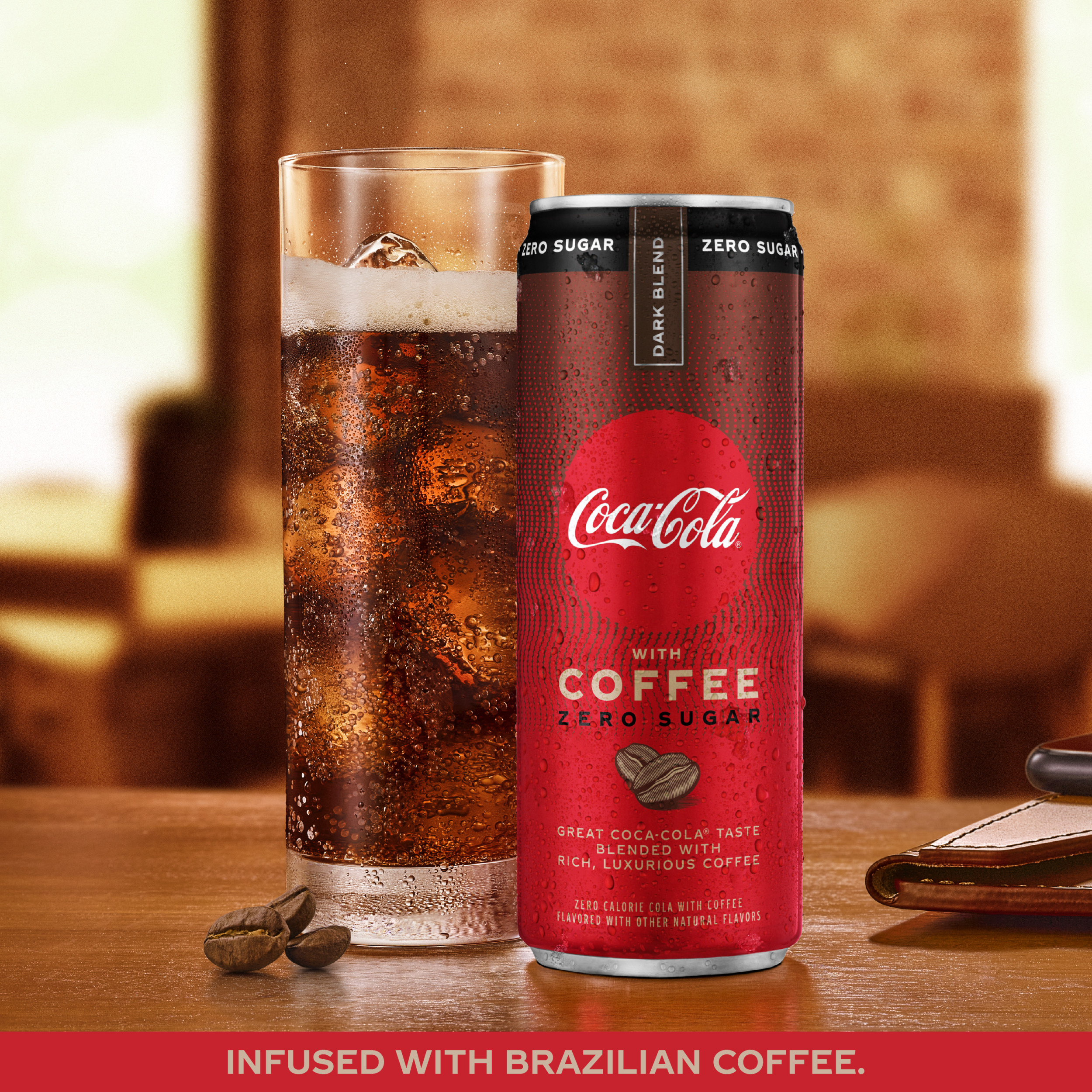Coca-Cola with Coffee Dark Blend Zero Sugar Cans,  12 fl oz - image 2 of 12