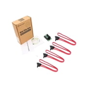 SYBA SI-MPE40125 4 Port SATA III Mini PCI-e Expansion Card Marvel 9215 Chipset