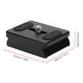 thumbnail image 2 of Gimbal Increase Pad Riser Base Quick Release Plate for Zhiyun Weebill Lab S Crane 2 Crane 3, 2 of 8
