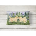 thumbnail image 2 of Caroline's Treasures SS8102PW1216 Golden Retriever Decorative   Canvas Fabric Pillow, 12H x16W, multicolor, 2 of 3
