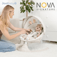 thumbnail image 2 of Jool Baby Nova Swing for Newborns with Bluetooth & Remote Control (Updated Model, Oatmeal), 2 of 9