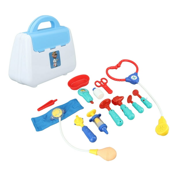 Maletín De Doctor Con Luz Y Sonido – Juego De Juguetes Médicos Completo Para Niños, Incluye Estetoscopio Y Jeringa, Regalo Educativo