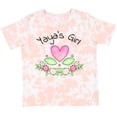 thumbnail image 3 of Inktastic Yaya's Girl Heart Flowers Girls Toddler T-Shirt, 3 of 5