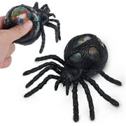 Vampire Spider Stress Relieve Spider Squeeze Toys TPR Materials Spider Vent Ball for Halloween and Spider Squishy Relieve Stress Horror Funny Decompression Toy Fidget Blocks