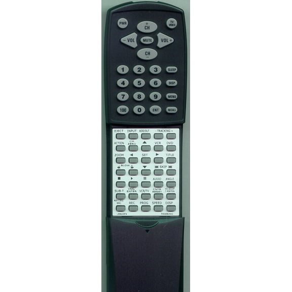 Replacement Remote for PANASONIC LSSQ0374, RTLSSQ0374, PVD4743K, PVD4743