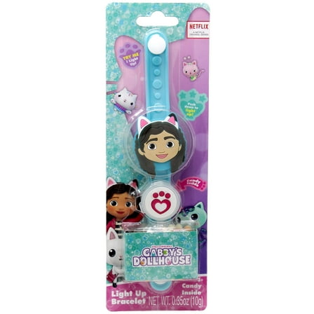 Gabby's Dollhouse Gabby Light-Up Bracelet (Candy Inside!)