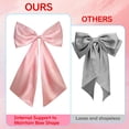 thumbnail image 4 of Lazo decorativo UUBEMM 61x91 cm satinado grande rosa, 4 of 7