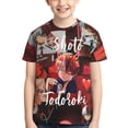 thumbnail image 6 of My Hero Academia Shoto Todoroki Kids T-Shirt 3d Printed Graphic T-Shirts Boys And Girls Short Sleeve Shirts For Youth Kids X-Small, 6 of 7