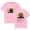 Pink, variant on Denzel Curry Merch T-shirt Mischievous South World Tour 2025 T-Shirt Women Men Casual Crewneck Short Sleeve Tee