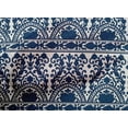 thumbnail image 4 of oneOone Cotton Cambric Navy Blue Fabric Leaves & Floral Block Sewing Fabric By The Yard Printed Diy Clothing Sewing Supplies 56 Inch Wide, 4 of 4