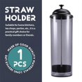 thumbnail image 4 of Straw Holder,Straw Holder Dispenser,Drinking Straw Container with Lid, 4 of 5