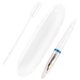thumbnail image 2 of 0.5mm Nib Fountain Pen with Eyedropper Transparent Pens Blue, 2 of 5