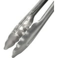 thumbnail image 4 of Soro Essentials- 12" Stainless Steel Utility Tongs 1.5mm Heavy Duty Scalloped Edges Set of 2 - Coiled Spring Scalloped Cooking Tong Metal Tongs Perfect for Food Salad BBQ Home Kitchen Restaurants, 4 of 6