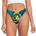 thumbnail image 1 of KLL Largemouth Bass Fish pour Femmes Sans Couture sous-Vêtements Strings, String Aguichant Invisible G-String Taille Basse Culottes Sans Couture Taille en V pour Dames-TG, 1 of 6