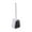 BK.Black, variant on Hole Wall Mounted Toilet Brush - No Dead Corner, 360° Cleaning, Long Handle, Flexible Bristles, Easy Installation and Cleaning Black