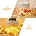 thumbnail image 3 of 2 soportes para tartas redondos de acrílico transparente rellenables., 3 of 4