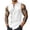 White, variant on Tank Tops Men Cotton Linen Lightweight Breathable Button Down V Neck Sleeveless Shirt Vacation Beach Tank Shirt