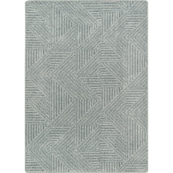 Joy Carpets Above Board 7'8" x 10'9" Area Rug in color Cloudy