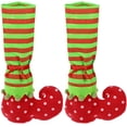 thumbnail image 1 of Elf Stocking Table Chair Leg Covers for Christmas Decoration 2pcs, 1 of 5