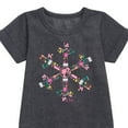 thumbnail image 2 of Barbie - Holiday & Christmas - Iconic Barbie Icon Snowflake - Toddler & Youth Girls Fleece Dress, 2 of 4
