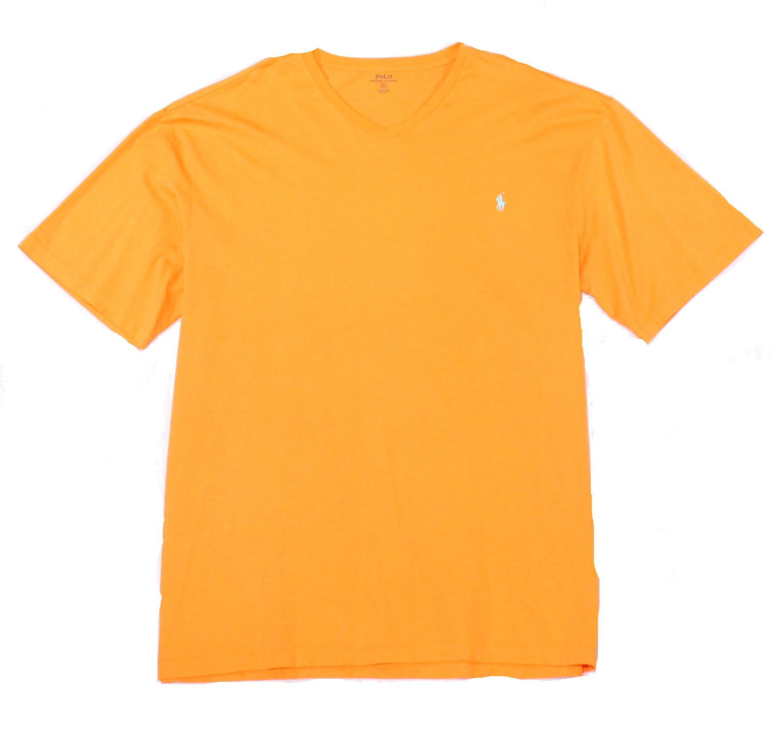 Polo Ralph Lauren - Polo Ralph Lauren NEW Solid Orange Mens Size 2XLT V ...