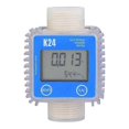 thumbnail image 1 of Digital K24 Turbine Oil Fuel Flow Meter Gauge LCD Fuel Flow Meter Chemicals Water Sea Liquid Flow Me, 1 of 5