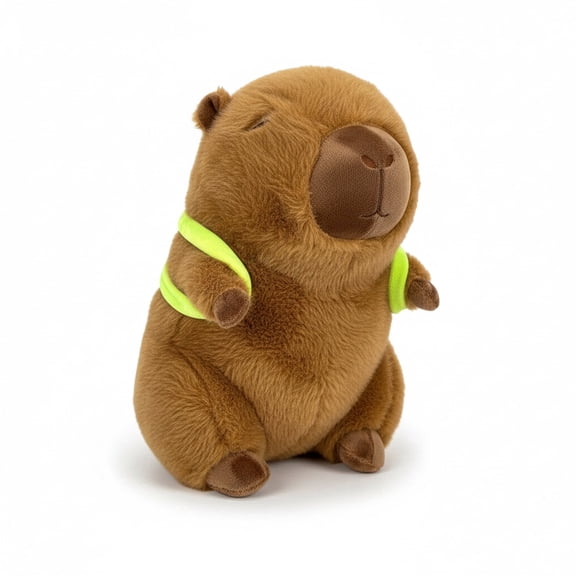 Capybara Plush Toy Cute Soft Stuffed Animal for Kids, 23 cm 9in