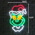 thumbnail image 4 of Dr. Seuss' How The Grinch Stole Christmas Neon Tube Light up Hanging Wall Decor by Ruz, 4 of 4