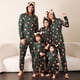 thumbnail image 1 of Family Christmas Pajamas Parent-child Infant Toddler Clothes Romper Cute Elk Ear Hooded Jumpsuit Overall Xmas Family Look Outfit, 1 of 4