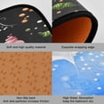 thumbnail image 2 of 2-Piece Kitchen Rugs Set Non-Slip Mats Carpet Floor for Kitchen, Bathroom (19.7"x27.6" & 19.7"x47.2") Colorful Swirl-shaped Candies, 2 of 7