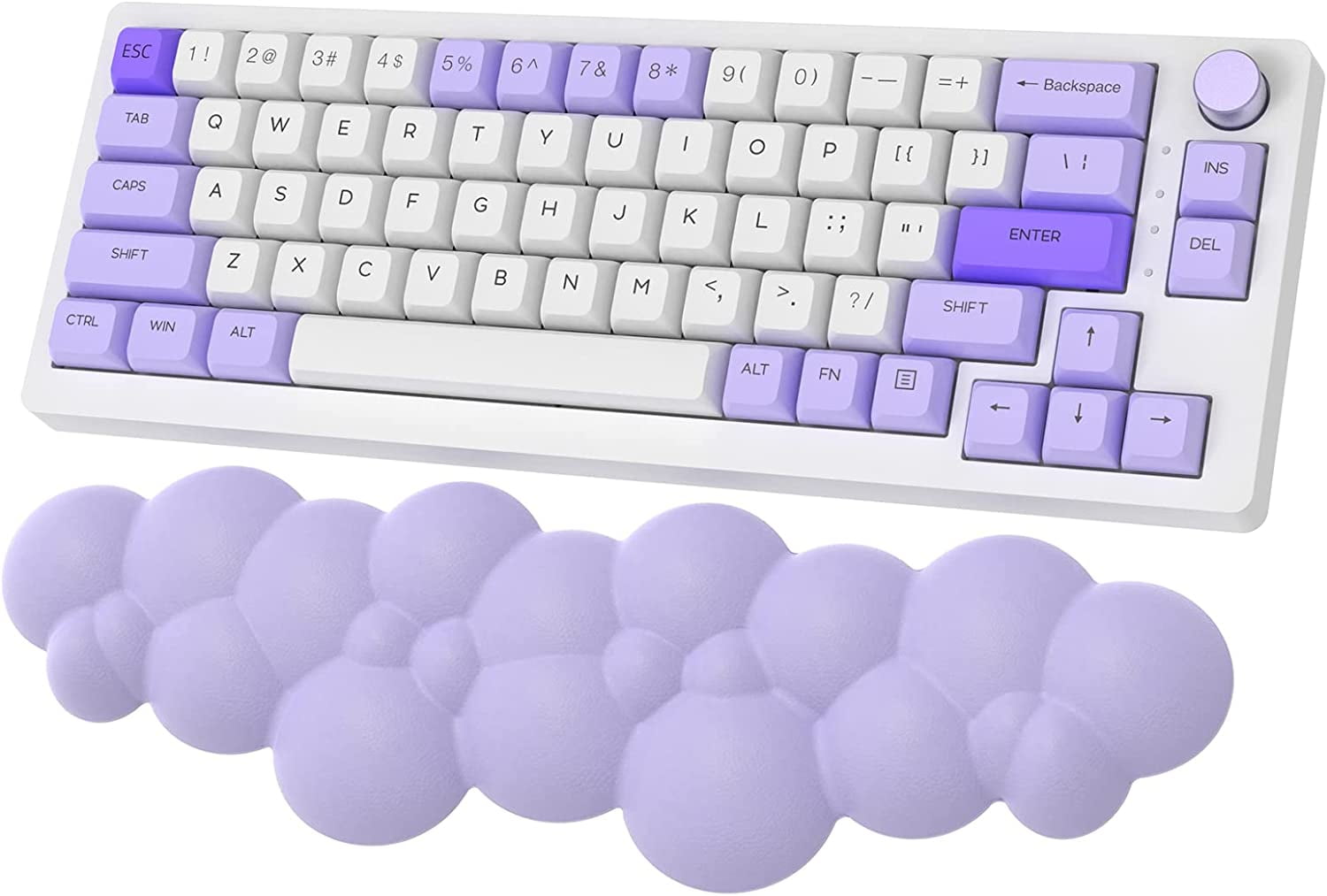 ATTACK SHARK Gaming Keyboard Wrist Rest Pad,Memory Foam Keyboard Palm