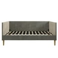 thumbnail image 3 of DHP Franklin Mid Century Upholstered Daybed, 3 of 9