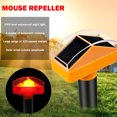 thumbnail image 4 of 2 uds repelente de ratones para jardín LED energía Solar ahuyentador de ratas de animales salvajes (2 uds), 4 of 8