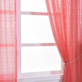 thumbnail image 2 of BalsaCircle 52" x 84" Coral Sequined Curtains Drapes Panels Window Treatments Decorations, 2 of 6