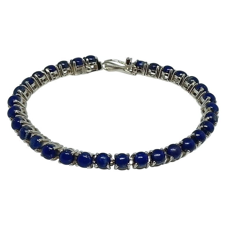 Hotsell Stunning 925 Sterling Lapis Lazuli Brace