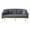 Dark Gray, variant on CHEERFUN 67.7 Inches Futon Sofa Bed, Modern Convertible Sofa Bed for Living Room Bedroom, Beige