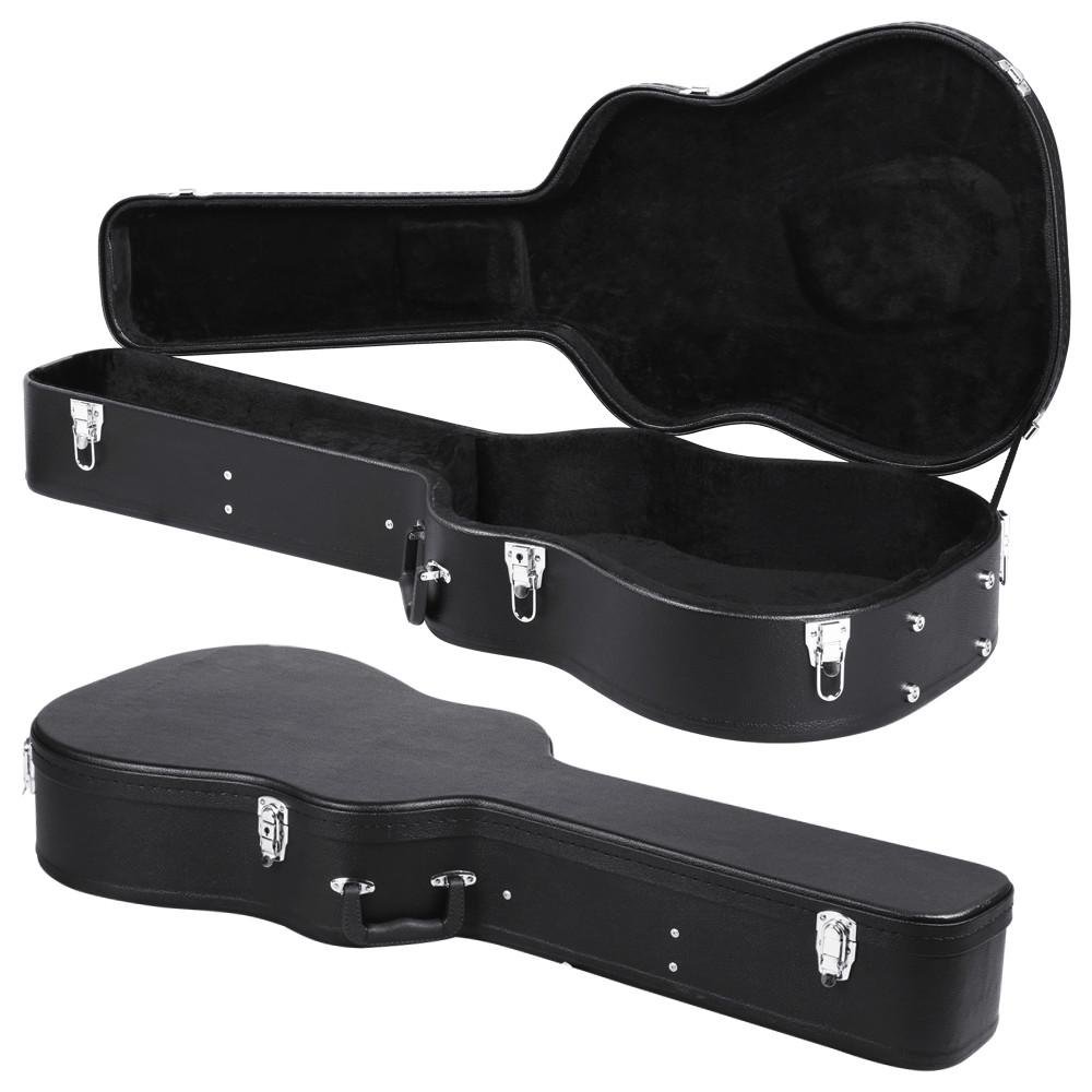 Acoustic Guitar Hardshell Case Fits Most Acoustic Guitars with Key Lock