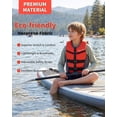 thumbnail image 7 of Swim Vest Life Jacket Youth,Adjustable Flotation Buoyancy Swimsuit Trainer Vests,Swimming Aid Jacket,Kayaking Fishing Sailing Watersports,Fit for 50-125 lbs, 7 of 7